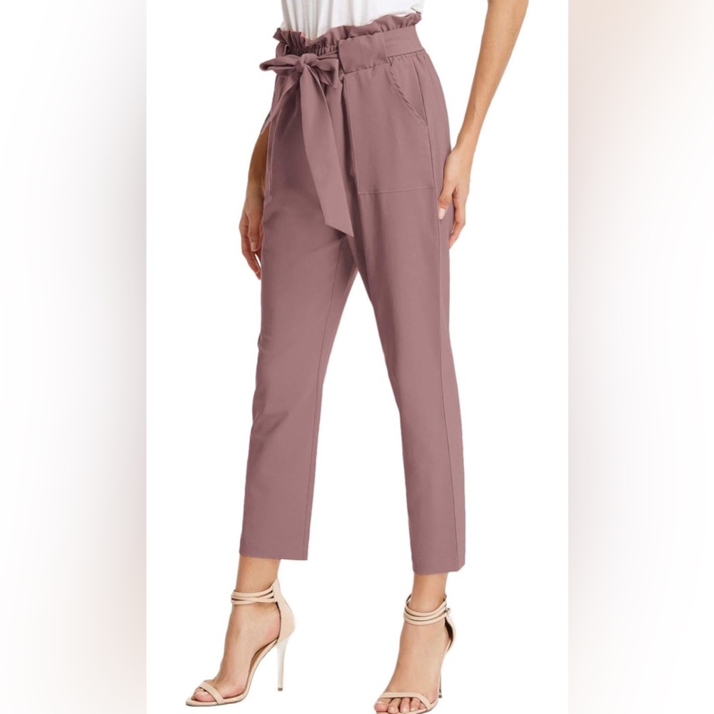 Grace Karin Pink Trousers Relaxed Fit